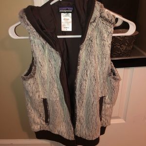 Patagonia fur vest